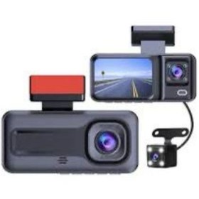 Resim JOYTECH 3 LENS'Lİ WİFİ ÖZELLİKLİ 2 İNÇ 1080p Araç içi 3 Kameralı Lcd Ekranlı Gece Görüşlü Araç İçi Kamera 