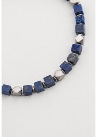 Resim So Chic Lapis Taşlı 21 Cm Çelik Erkek Bileklik Lacivert 52181275 