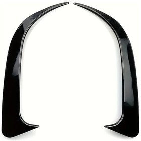 Resim Hightower Mercedes-benz Cla W117 C117 Amg Arka Tampon Hava Çıkışı Kapağı Parlak Siyah 