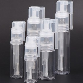 Resim Yeniden Doldurulabilir Simli Toz Püskürtme Şişesi 14-60ml Uzun Uçlu Sprey Şişe 
