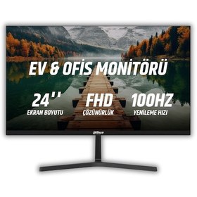Resim Dahua DHI-LM24-B200S 23.8" 5 Ms 75 Hz FHD VA LED Monitör 
