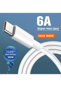 Resim Schitec Nothing Phone 1 6a 100w Type-c Type-c 3m Hızlışarjkablo 