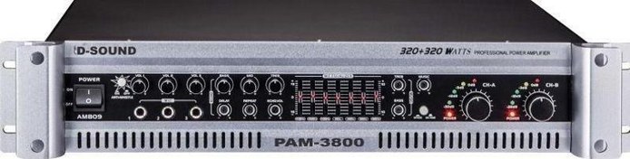 Resim PAM-3800 MİXER AMPLİFİER D-Sound