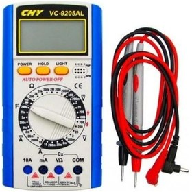 Resim Dijital Multimetre Led Ekranlı Avometre Ölçü Aleti Profesyonel Vc-9205al - Universal 