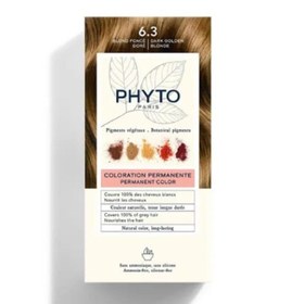 Resim Phyto Color Saç Boyası 6.3 Koyu Kumral Dore 