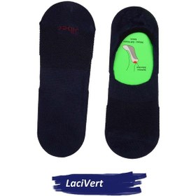 Resim Jiber Erkek Bambu Likralı Babet Çorap 7000 - 6 Adet Lacivert 