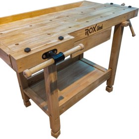 Resim Rox Wood 0111 Iki Mengeneli Hobi Ahşap Oyma Marangoz Çalışma Tezgahı 106 cm 