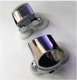 Resim Cam Duş Kabin Tekerleği 8'Li Rulman Set Duşakabin Tekerlek Takımı Gri 