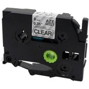 Resim photo print Brother P-touch Muadili Şeffaf Etiket 9 Mm Tze-tape Aze121 