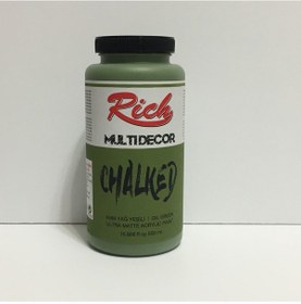 Resim Rich Multi Decor Chalked Akrilik Boya 500 Cc. 4568 Yağ Yeşili 