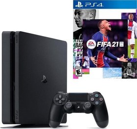 Resim Playstation 4 Slim 500 GB + PS4 Fifa 2021 