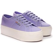 Resim Superga 2790 Platform Kadın Viyole Lila Platform Sneaker 