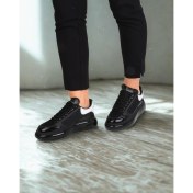 Resim Ortopedik Taban Deri Günlük Casual Erkek Sneaker Mcqueen Ithal Malzeme 