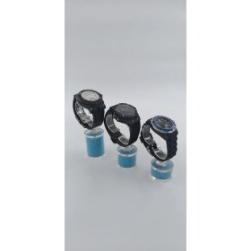 Resim Stand Market Saat Standı 3'lü Set Yeşil Boncuklu 