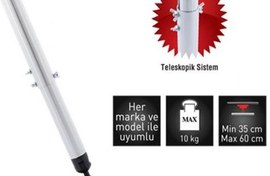 Resim Goldmaster AS-3730 Teleskopik Projeksiyon Askı Aparatı 
