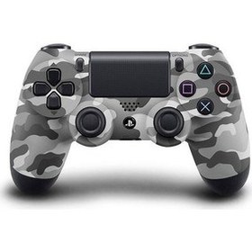 Resim Ps4 Dualshock 4 V2 Gamepad Gri Kamuflaj (Ps4 ve Pc Uyumlu) 