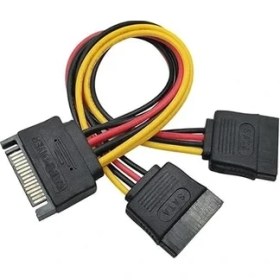 Resim Plus PX-4426 Sata To Sata Çoklayıcı, Sata Pin Dişi-2 Port Sata Erkek Çoklayıcı, Sata Y Kablo Splitter HDD Bağlantı Kablosu 