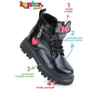 Resim Kaptan Junior Kız Çocuk Botu Pvtk 550 Siyah 