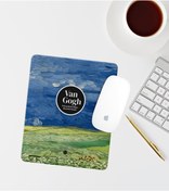 Resim Özer Store Van Gogh Tablolar Temalı Bilek Destekli Dikdörtgen Mouse Pad Mouse Altlığı 