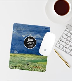 Resim Özer Store Van Gogh Tablolar Temalı Bilek Destekli Dikdörtgen Mouse Pad Mouse Altlığı 