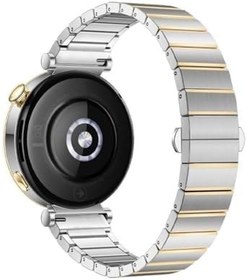 Resim Huawei 18 mm Paslanmaz Çelik Saat Kordonu - GT6 41 mm / GT5 Pro 42 mm / GT5 41 mm / GT4 41mm Uyumlu - Orijinal Tasarım, Yüksek Kalite, Ayarlanabilir - Ayarlama Aparatı Hediye 