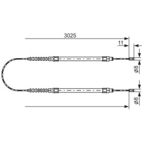 Resim EL FREN TELI ARKA JUMPER EM BOXER EM DUCATO EM KAMPANALI BOY:3027 / 2×800MM) 94> 