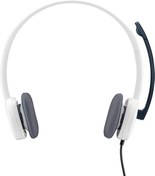 Resim H150 981-000350 Stereo Beyaz Kulak Üstü Kulaklık Logitech