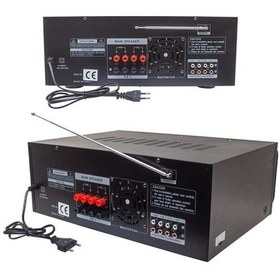 Resim Magicvoice Mv-550 2x100 Watt Usb-sd-bluetooth- Balans Trafosuz Ses Mixer 