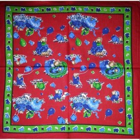 Resim Bandana Sincap - Kırmızı 