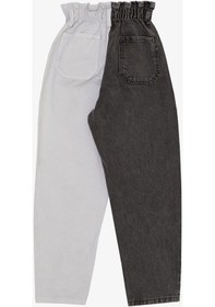 Resim Escabel Kız Çocuk Jean Pantalon Beli Lastikli 5-14 Yaş, Karışık Renk-karışık Renk Çok Renkli 