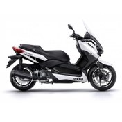 Resim Yamaha Xmax 250 2 Kesikli Siyah Renk Sticker Modeli Jant Dahil 