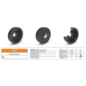 Resim KENTPAR K163 Krank Kasnağı Caddy III Jetta III IV Golf VI A1 A3A4 A5 A6 Q3 Q5 Tt Altea Cordoba Ibiza Toledo Fabia 