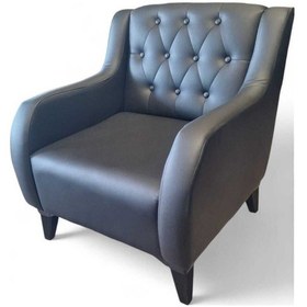 Resim Siyah Deri Chester Ofis Koltuğu Büro Koltuğu Deri Ofis Berjeri 1 Adet Tekli Siyah 