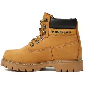 Resim Hammer Jack 102 16600-G Sarı Nubuk Kadın Hakiki Deri Bot 