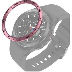 Resim Samsung Galaxy Uyumlu Watch4 İçin Classic 46mm Akıllı Saat Steel Çember Yüzük, Bir Versiyon 