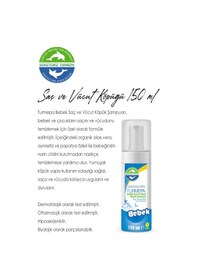 Resim Turmepa Bebek Saç ve Vücut Köpük Şampuanı 150 ML 