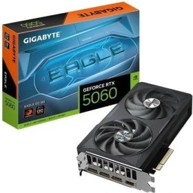 Resim Gigabyte Gıgabyte 8gb RTX5060 Eagle Oc GV-N5060EAGLE Oc-8gd Gddr7 Hdmı-Dp Pcıe 5.0 