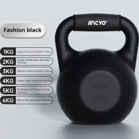 Resim Sinuoshop Ayarlanabilir Eva/pe Kettlebell 2.2-13.23lb Ev Sporu Fitness Ekipmanı 