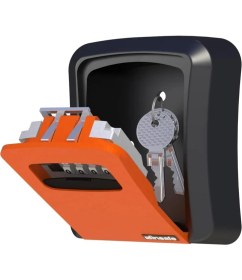 Resim Esmo Home ISC806KEY Şifreli Çelik Kasa, Anahtar Kasası, Anahtar Dolabı, Orange 