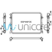 Resim Unıcore Polo. Ibıza. Arona. Kamıq. Scala 1.0Tsı. 1.6Tdı Radyatör 