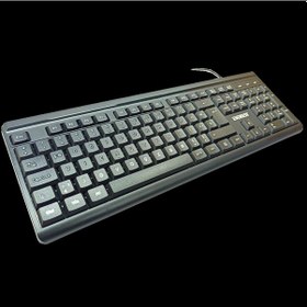 Resim Everest Kb-741f, Usb Kablolu, Türkçe F, 2 Metre Bakır Kablolu, Standart Klavye Siyah 
