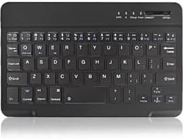 Resim Lenovo Tab P11 Plus Tablet İçin Uyumlu Bluetooth Tablet Klavyesi Mini Slim Şarjlı Kablosuz 