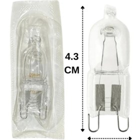 Resim Osram Halopin Pro 35W (40W) 2800K (Sarı Işık) G9 Duylu Halojen Ampul 