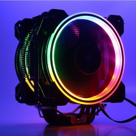 Resim Dark Freezer X128. 2X12Cm Frgb Led'Li. Intel & Amd Uyumlu 