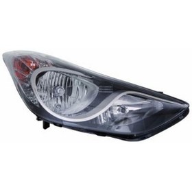 Resim Depo Elantra 2011 Far Sol Sıyah H7 H1 Py21W W5W (Oem No:921013X020) 
