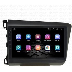 Resim Celali Tuning Honda Civic Fb7 2012-2015 Android 12 Carplay Navigasyon Multimedya - 4gb Ram 64gb Hdd 