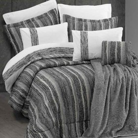 Resim Cotton Box Valent Platinium Çeyiz Seti Gri 11 Parça 