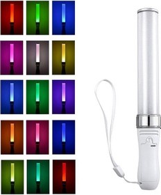 Resim Konesam 15 Renkli Led Işık Çubuğu - Parti, Konser, Düğün İçin Taçlı, Pil İle Çalışır, Çocuk Dost, Dayanıklı Abs Malzeme 10.1" 