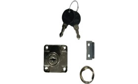 Resim Çekmece Kilidi - Kare Model - 555 - 4x3 cm 