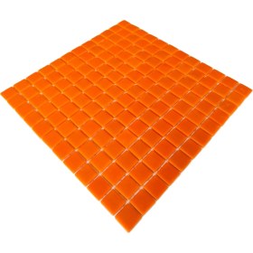 Resim MozaiKristaL Yaşam Alanlarının Tüm Yüzeyleri Için Cam Mozaik. Cam Ölçüsü: 25X25 Mm. File Ölçüsü: 31.5X31.5 Cm. Renk: Turuncu (1 Koli=10 File Karo=1 M2 Fiyatıdır) 